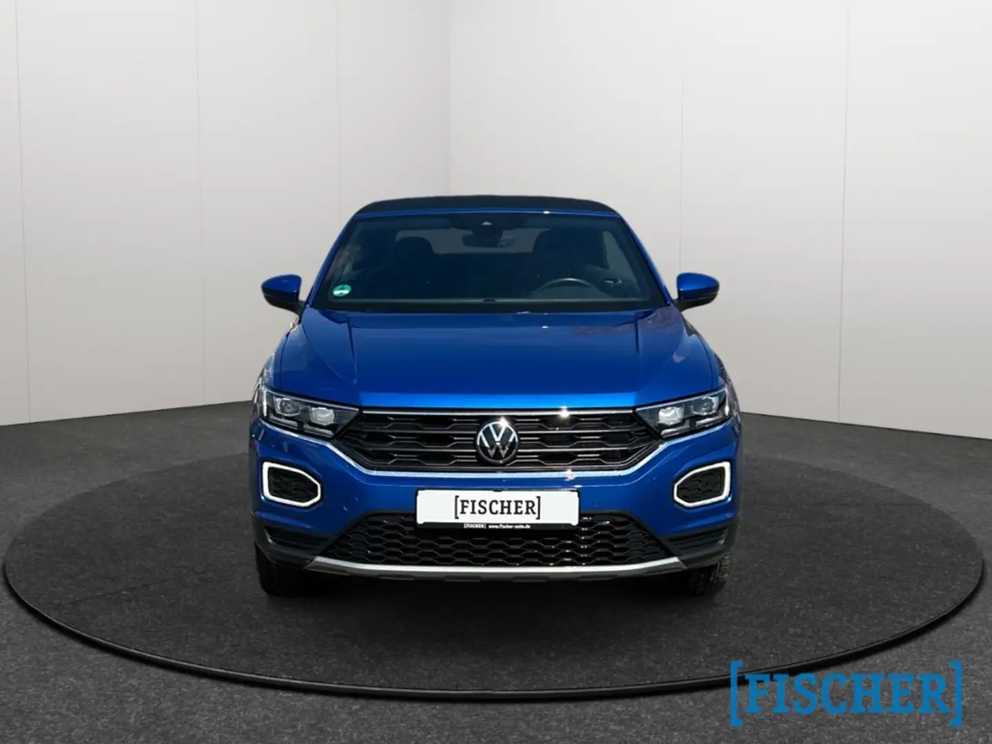 Volkswagen T-Roc Cabriolet 1.5TSI Style LED Navi SHZ Rear View ACC Blau - 2