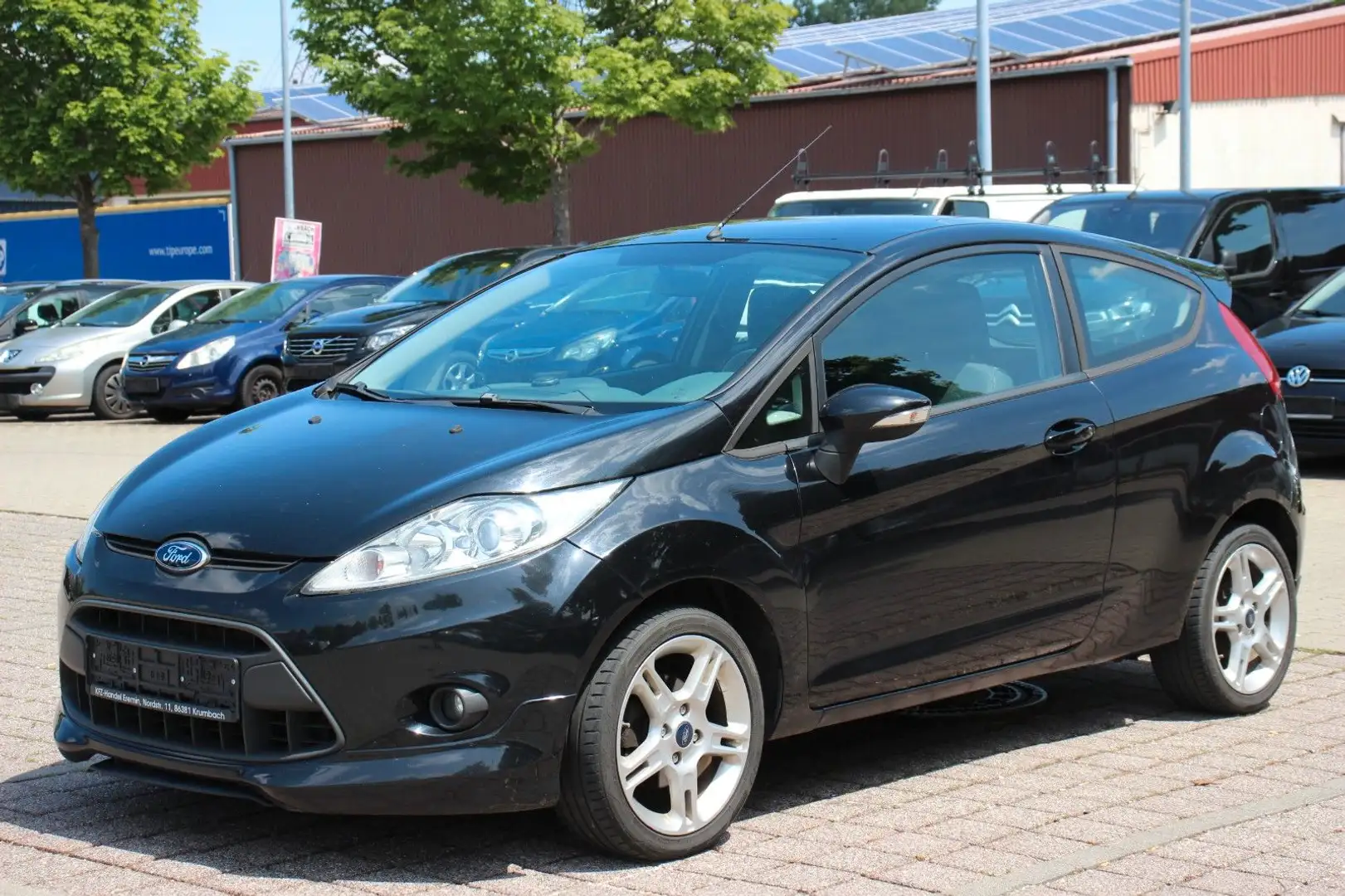 Ford Fiesta 1.6 Ti-VCT Sport # 120 PS # Alu # Klimaau Schwarz - 1