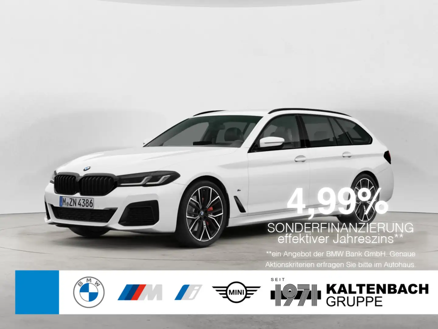 BMW 540 i Touring xDrive M-Sport FACEL. AHK LED Blanco - 1