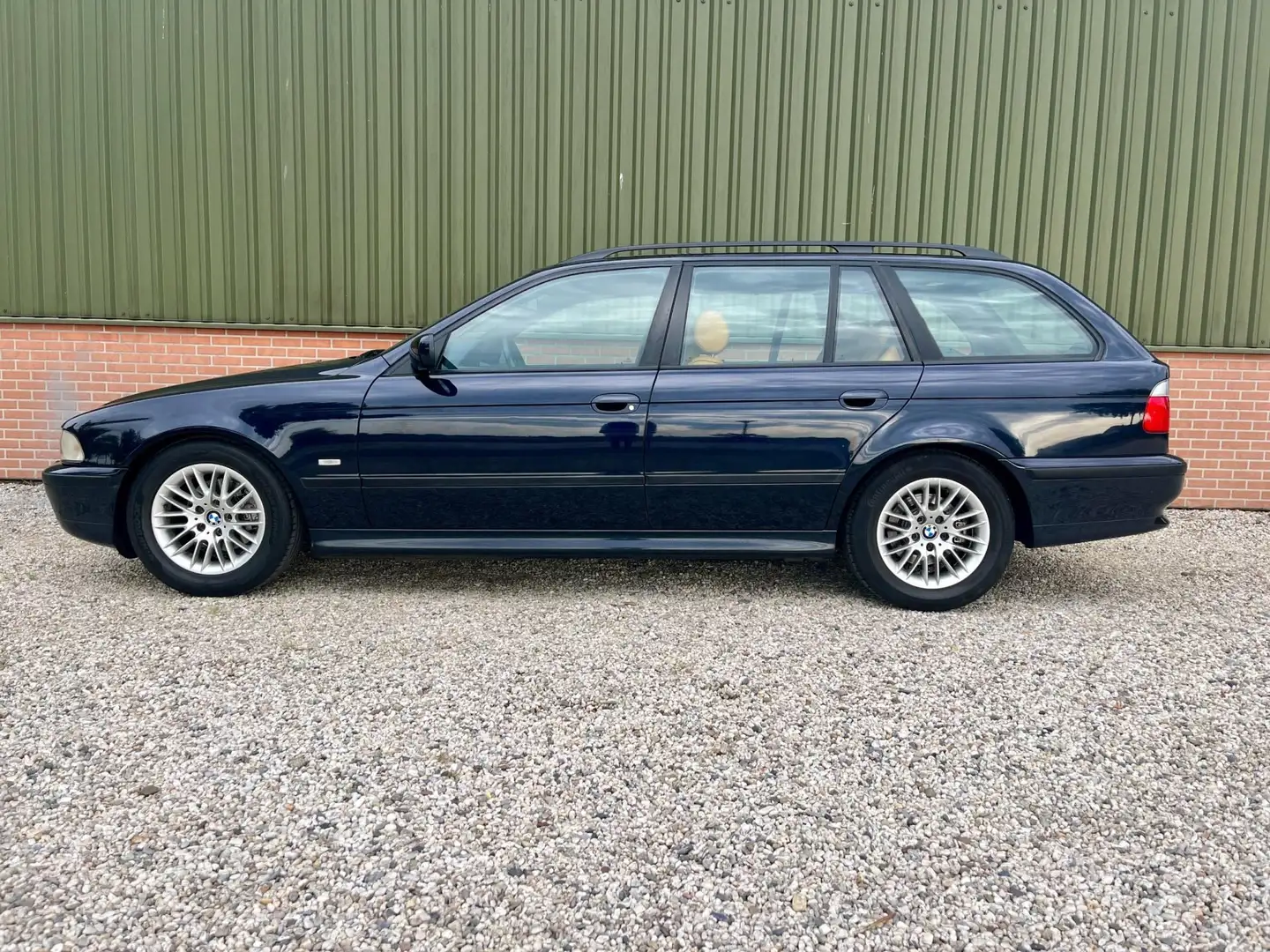BMW 523 523i Executive Individual Youngtimer Full options Blauw - 2