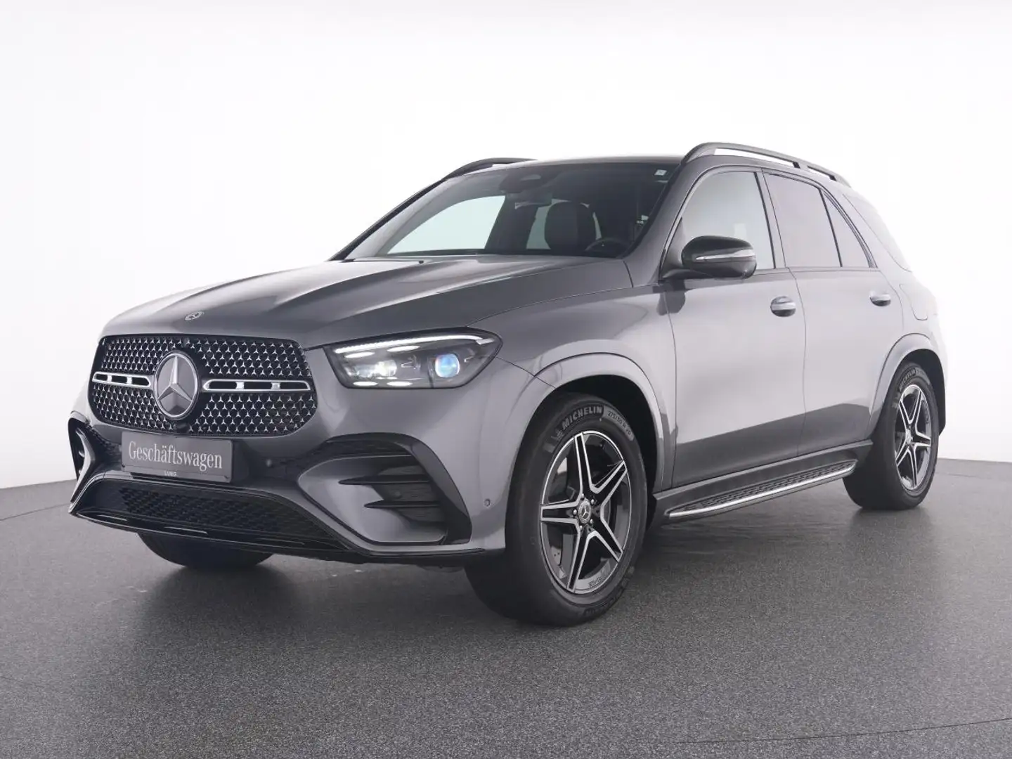 Mercedes-Benz GLE 350 de 4M AMG+NIGHT+PANO+HUD+AHK+EDW+FAHRASS Grey - 2