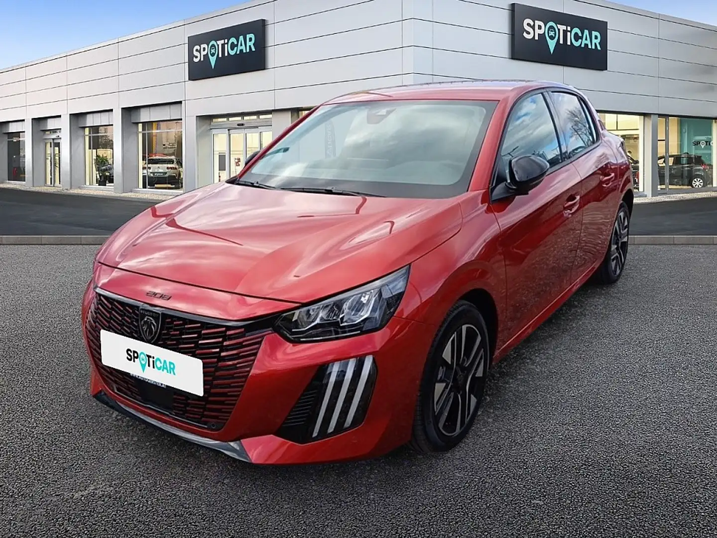 Peugeot 208 Hybrid 100 e-DCS6 Allure Rot - 1