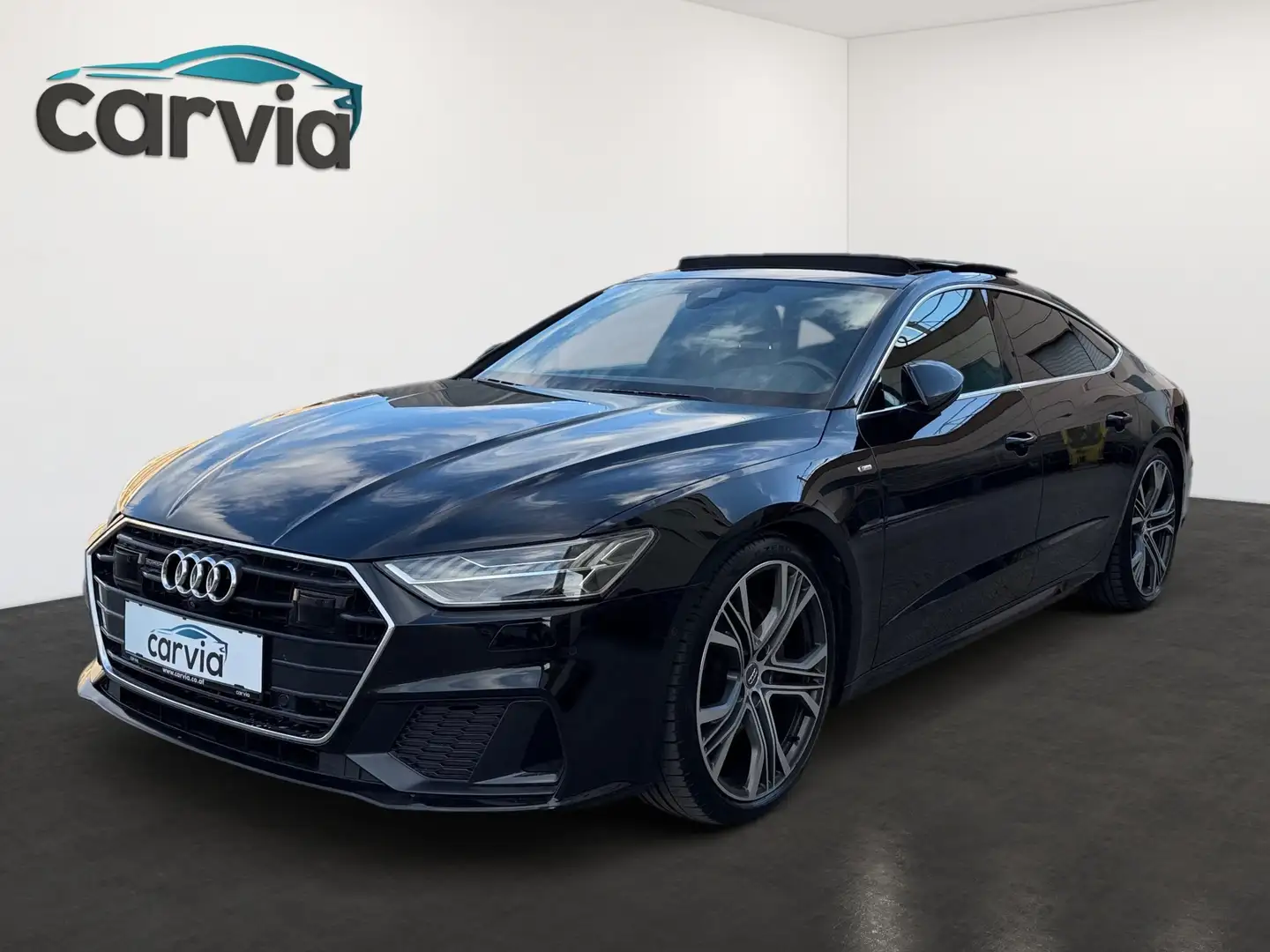 Audi A7 50TDI quattro | VOLL | S-LINE | PANO | ACC | Schwarz - 1