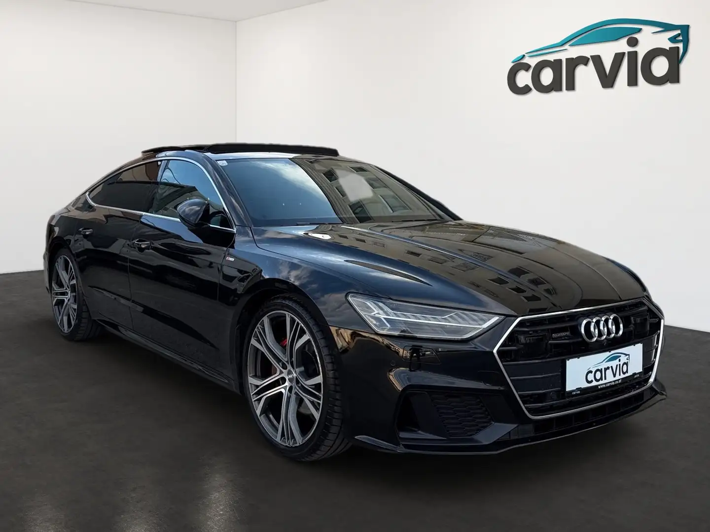 Audi A7 50TDI quattro | VOLL | S-LINE | PANO | ACC | Schwarz - 2