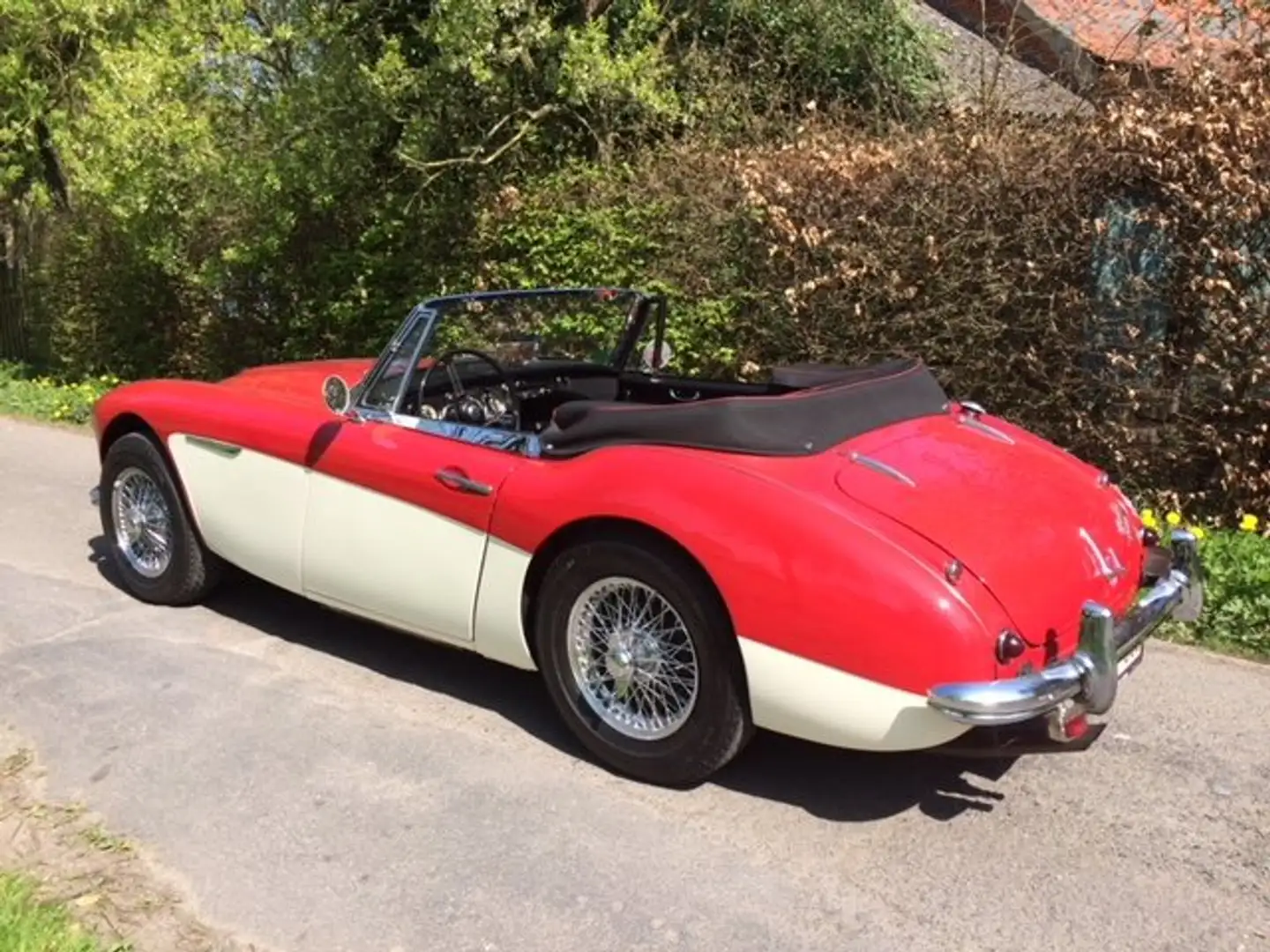 Austin-Healey 3000 MK II a - BJ7 Rojo - 2
