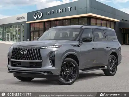 Silver 2026 INFINITI QX80 Sport AWD SUV / Crossover All-Wheel Drive Automatic