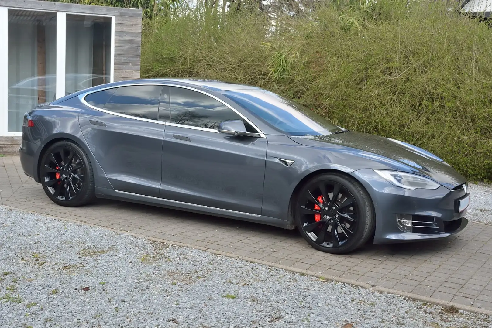 Tesla Model S Model S Ludicrous Performance Grijs - 2