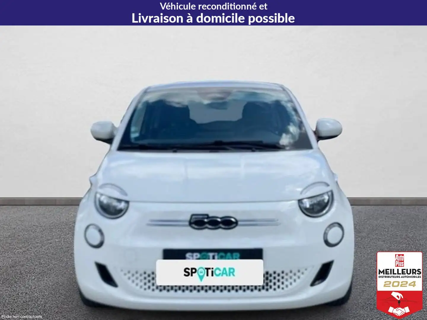 Fiat 500 E 118 ch nouvelle 500 Blanc - 2