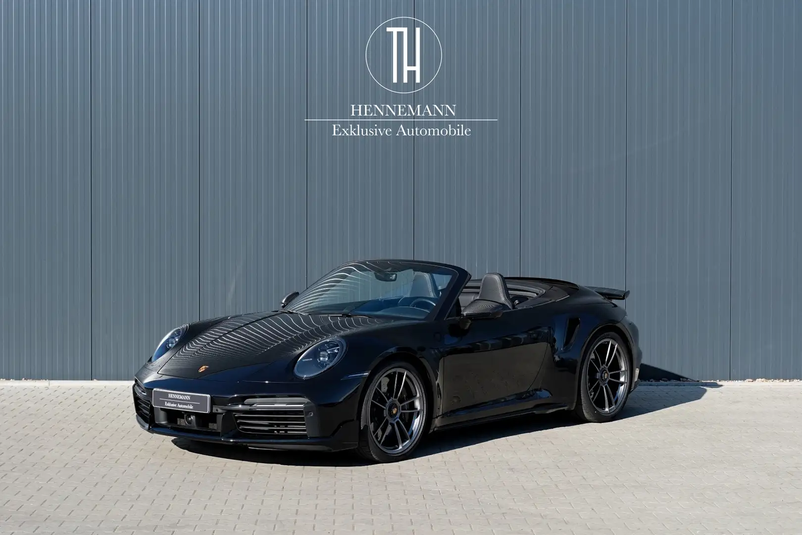 Porsche 992 911 Turbo S CabrioLift*Matrix*Sport Paket*ACC*360 Schwarz - 1
