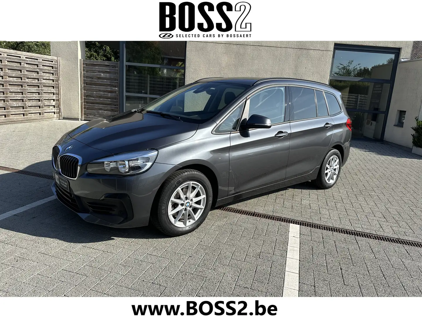BMW 218 i Gran Tourer Aut. Gris - 1