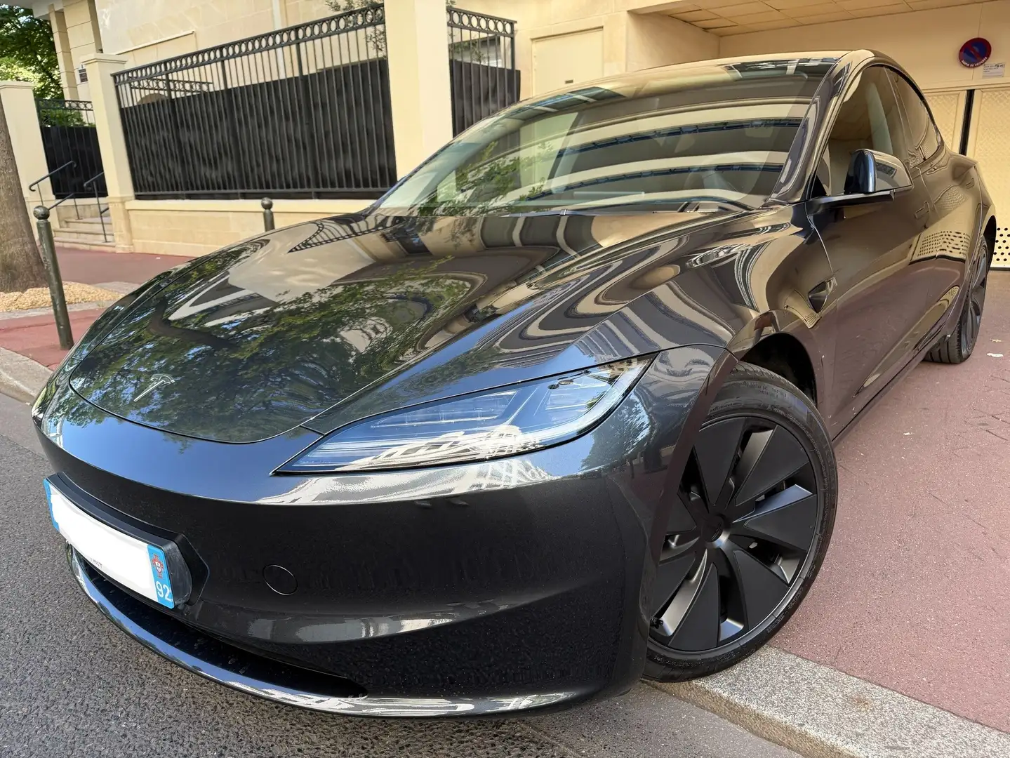 Tesla Model 3 37500ht MODEL 3 LONG-RANGE DUAL MOTOR AWD Gris - 2