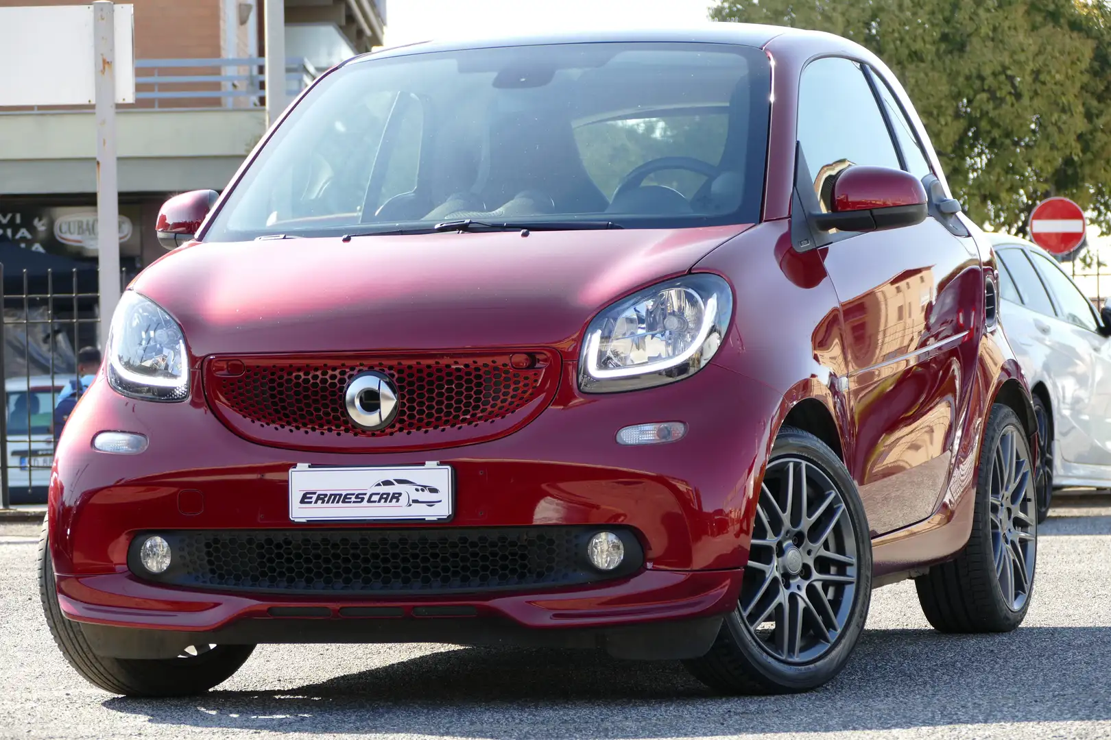 smart forTwo 90CV PRIME BRABUS NAVI PELLE LED PANO 17" Rojo - 1