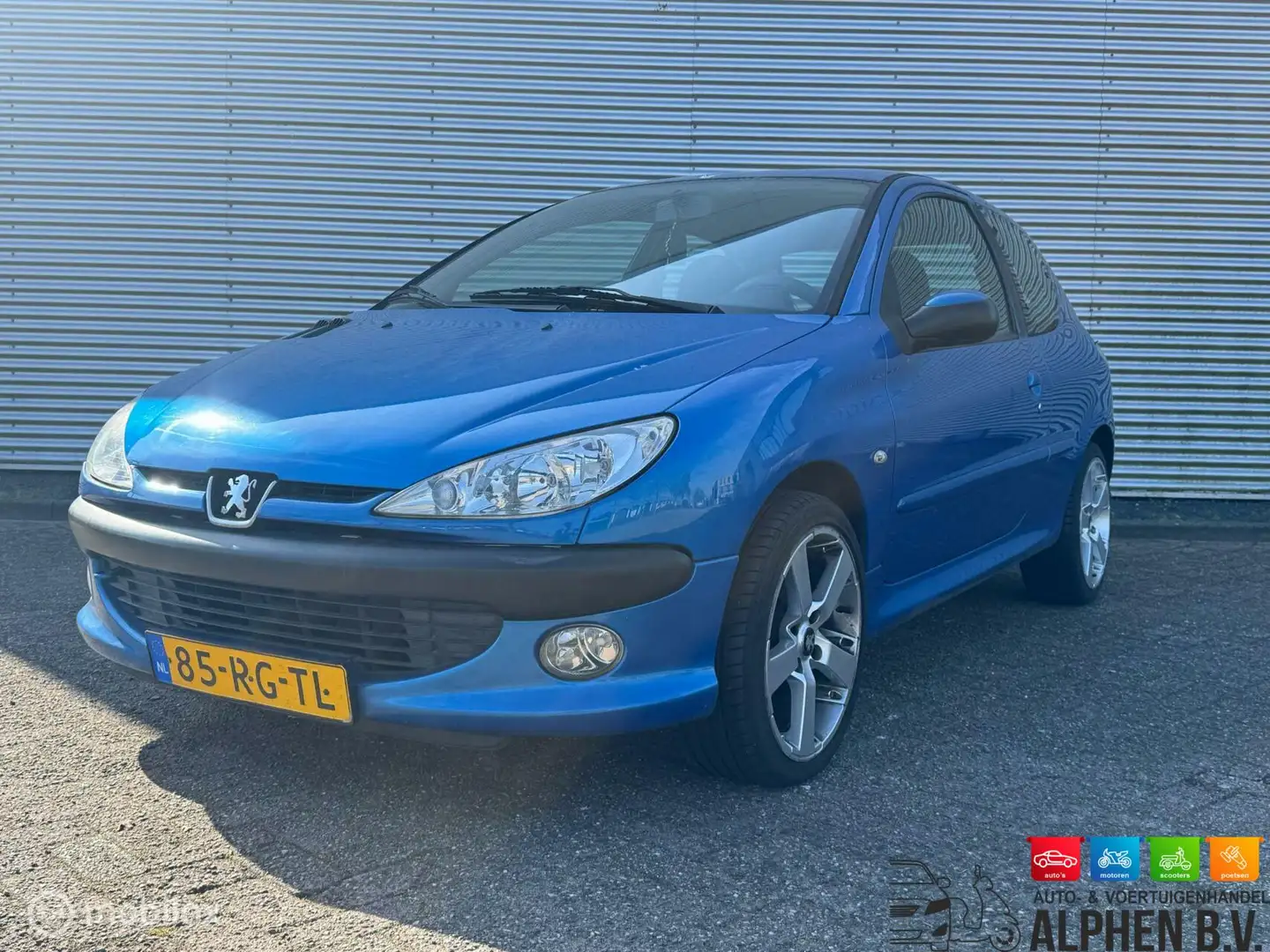 Peugeot 206 1.4 Air-line 2- Nap - Airco Blauw - 1