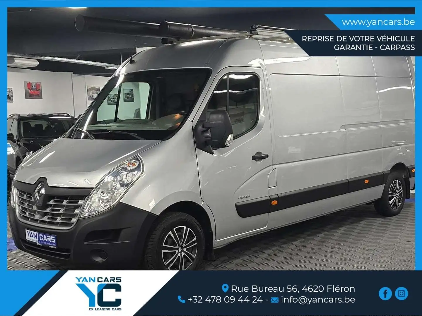 Renault Master 2.3 DCI 33 * L3H2 * GRAND CONFORT * TVAC! A VOIR! Grijs - 1