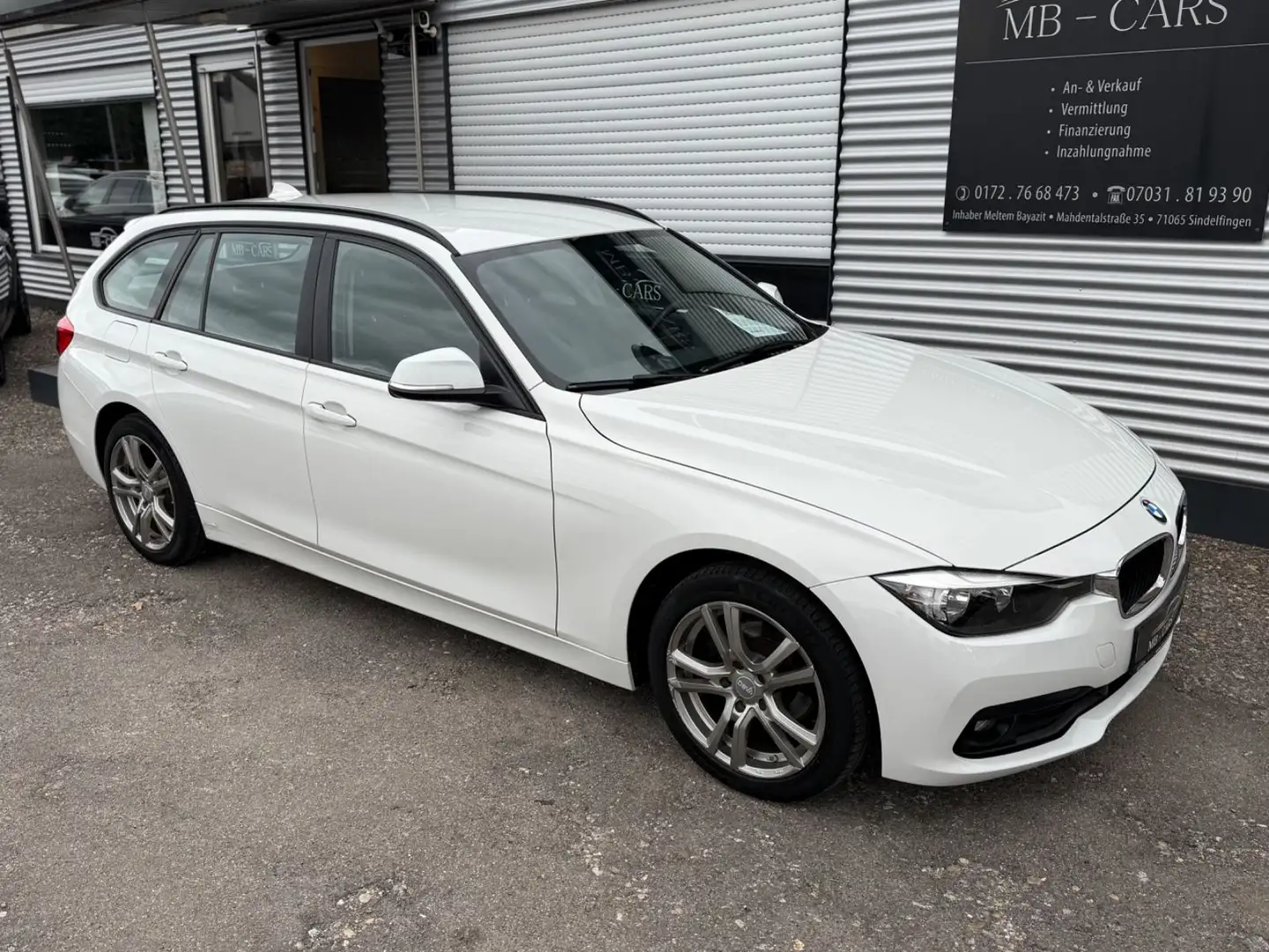 BMW 318 d Advantage*AUTO*NAVI*PDC*LED* Wit - 1