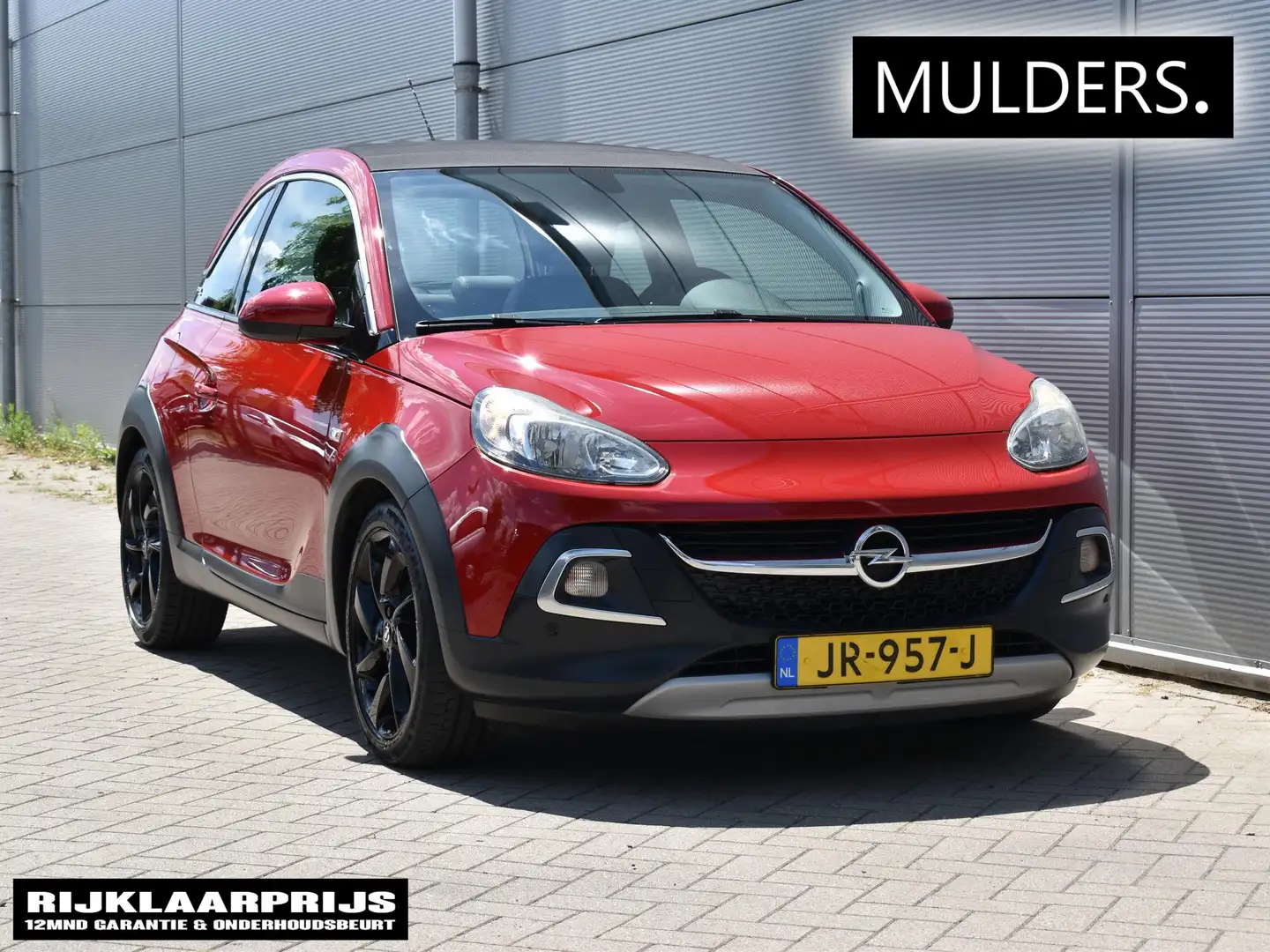 Opel Adam 1.4 Rocks CABRIODAK / AUTOMAAT / ECC / CARPLAY Rood - 1