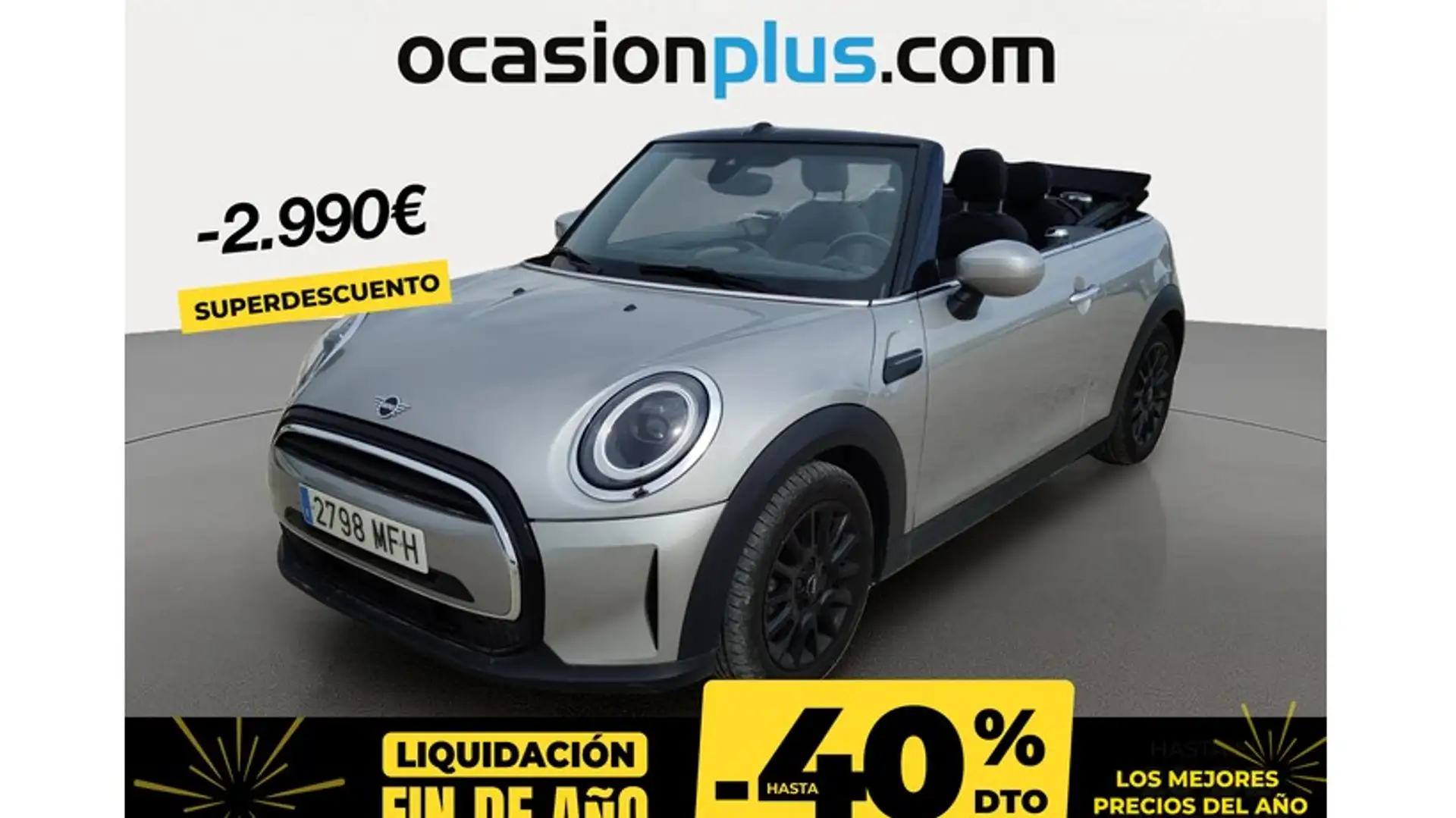 MINI Cooper Cabrio Aut. Argent - 1