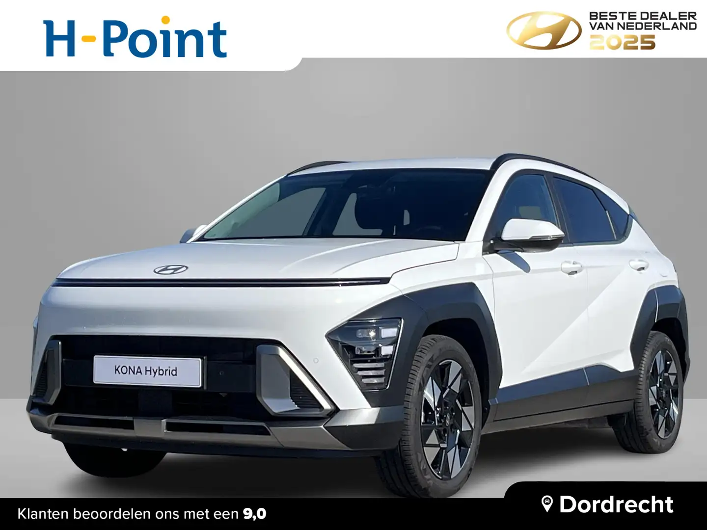 Hyundai KONA 1.6 GDI HEV Comfort Smart |€2500 KORTING|STOEL/-ST Wit - 1