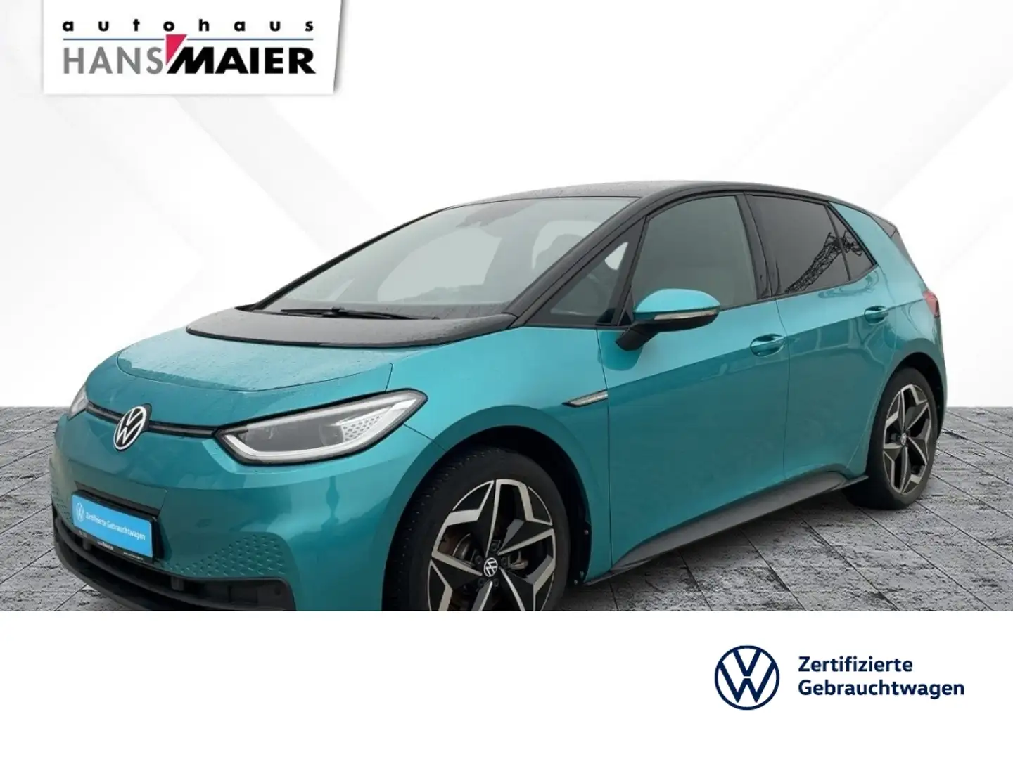 Volkswagen ID.3 Pure Performance Style Nav Kam LED GJR ACC Blau - 1