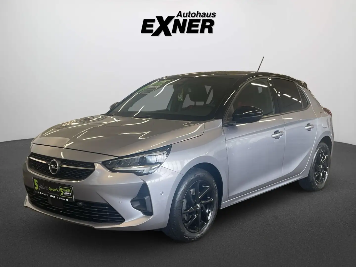 Opel Corsa 1.2 Turbo GS LINE LED+SHZ+Fernlichtass.+LM Silber - 2