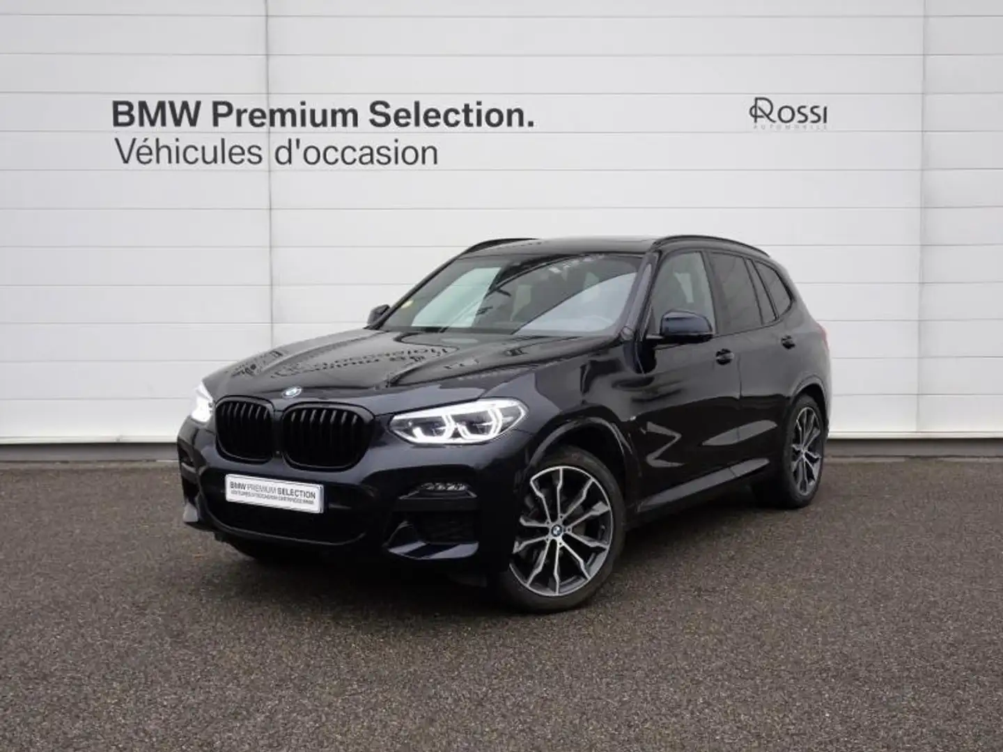 BMW X3 xDrive20dA 190ch  M Sport Negro - 1