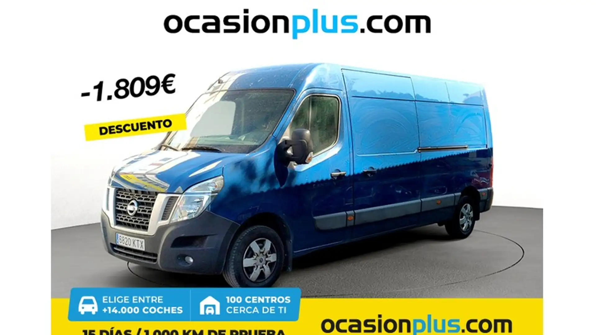Nissan NV400 Fg. 2.3dCi 130 L3H2 3.5T FWD Comfort Blauw - 1