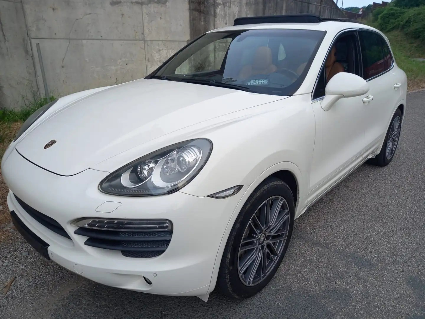 Porsche Cayenne 4.8 BENZINA-TAGLIANDI PORSCHE.UNICO PROPRIETARIO Blanc - 1