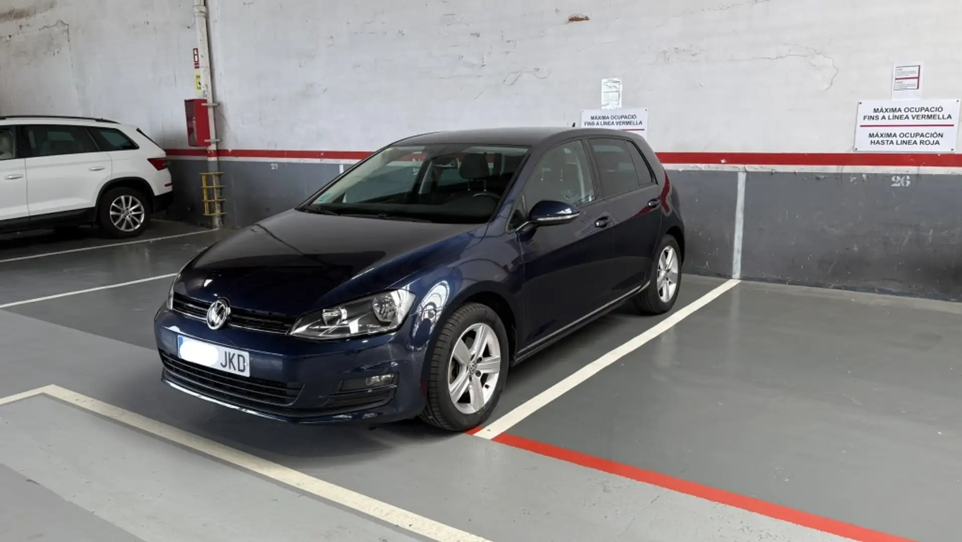 Volkswagen Golf 1.4 TSI BMT Advance 125 Azul - 2