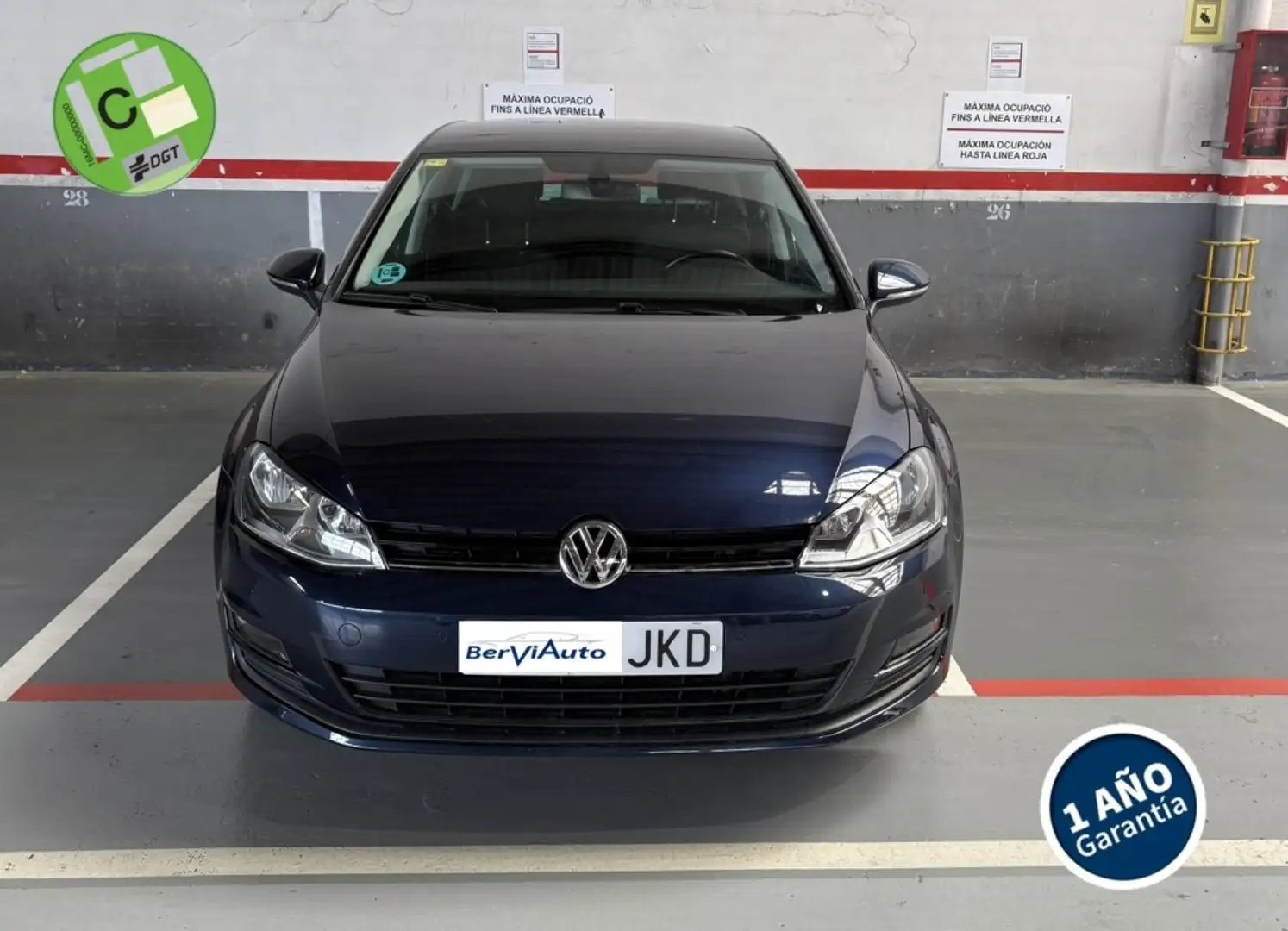 Volkswagen Golf 1.4 TSI BMT Advance 125 Azul - 1