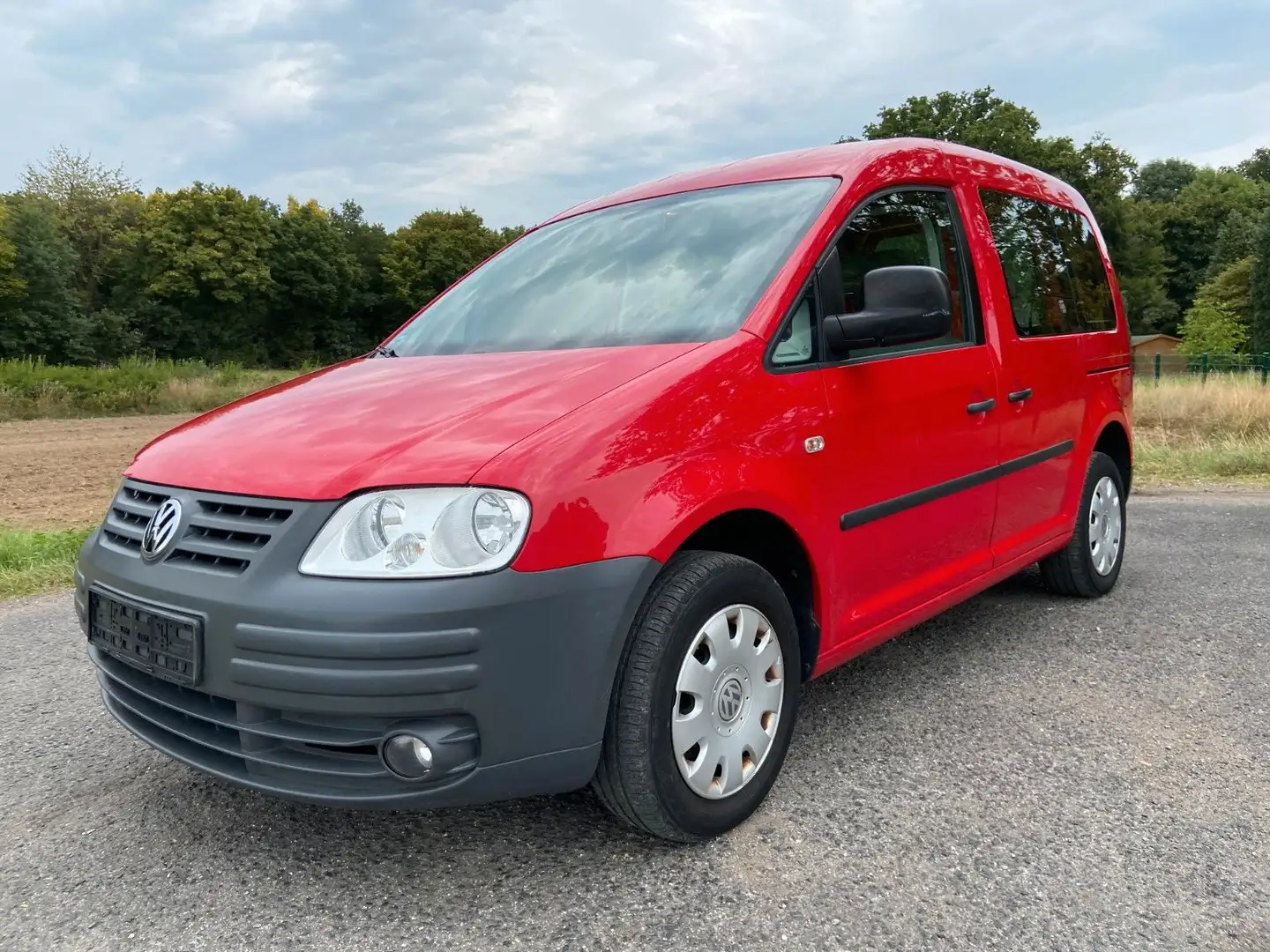 Volkswagen Caddy 1.4 Life Team Klima Radio CD AHK Rood - 1