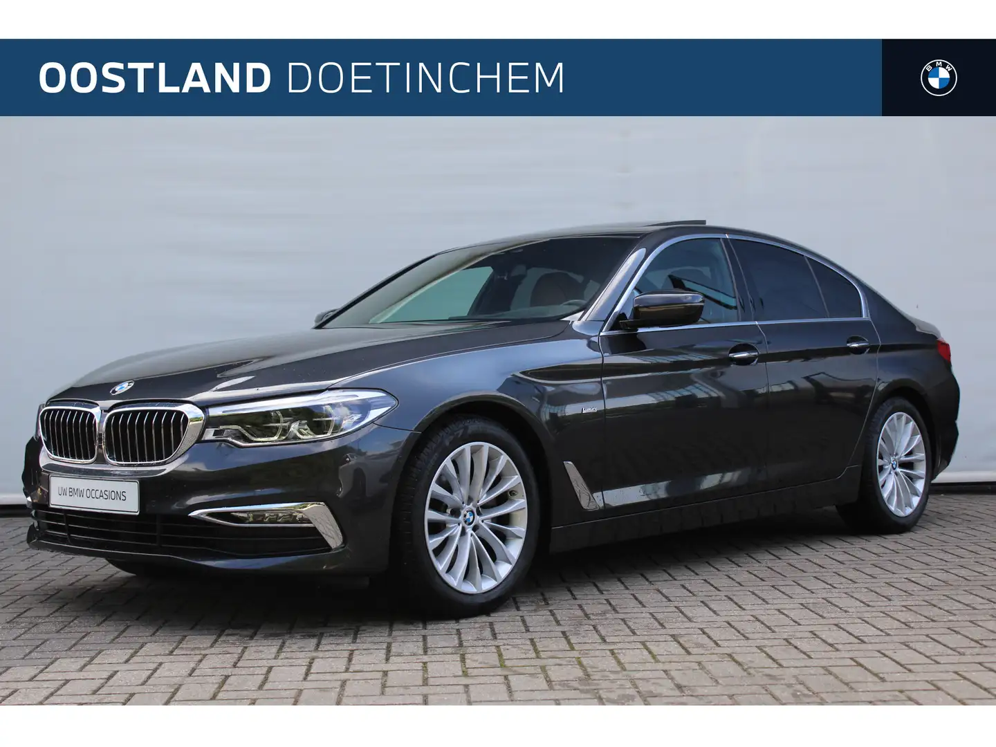 BMW 520 5 Serie 520i High Executive Luxury Line Automaat / Grijs - 1