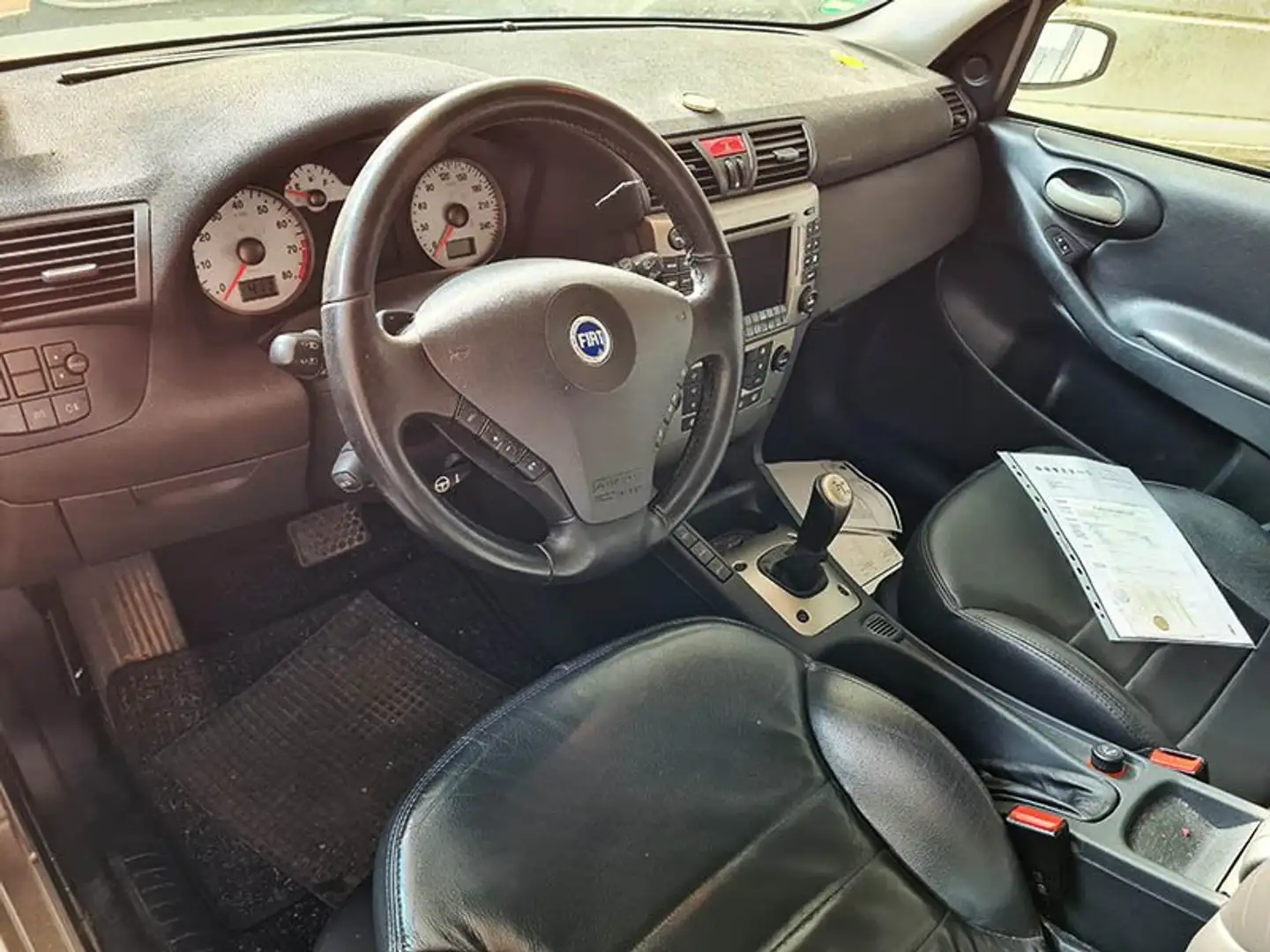 Fiat Stilo Stilo 5p 2.4 20v Abarth Srebrny - 2