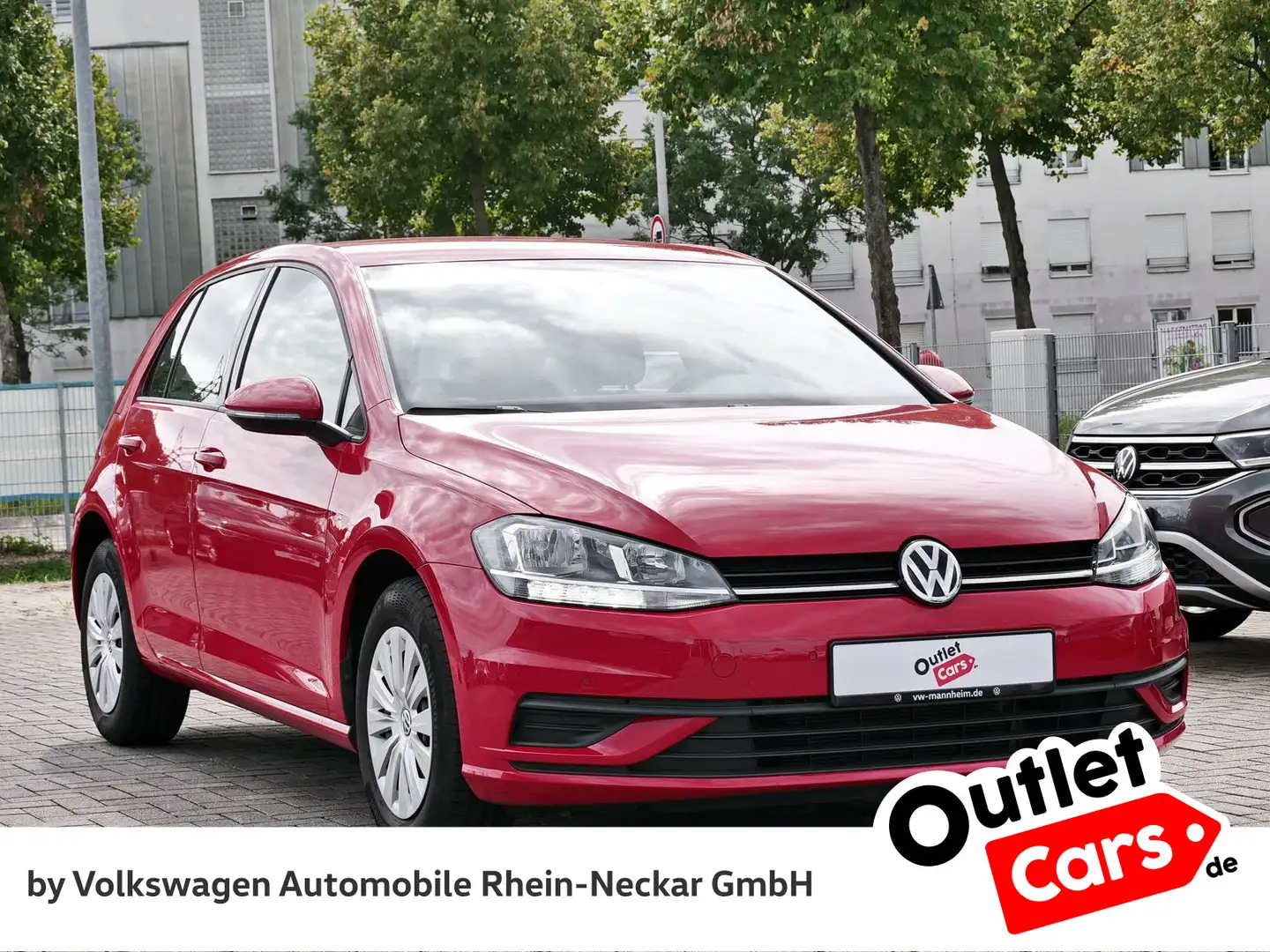 Volkswagen Golf VII 1.6 TDI Trendline Klima PDC Bluetooth u Rot - 2