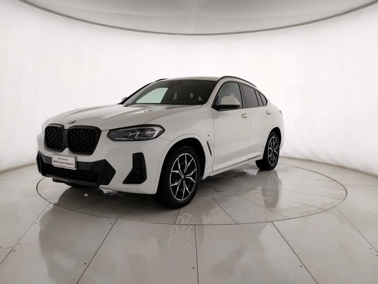 BMW X4 X4 xdrive20d mhev 48V Msport auto Bianco - 1
