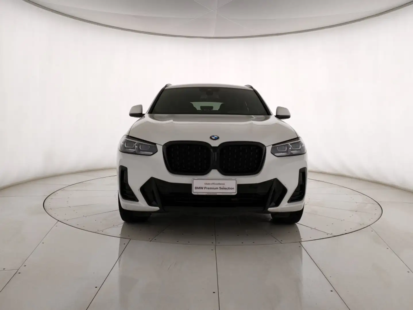 BMW X4 X4 xdrive20d mhev 48V Msport auto Bianco - 2