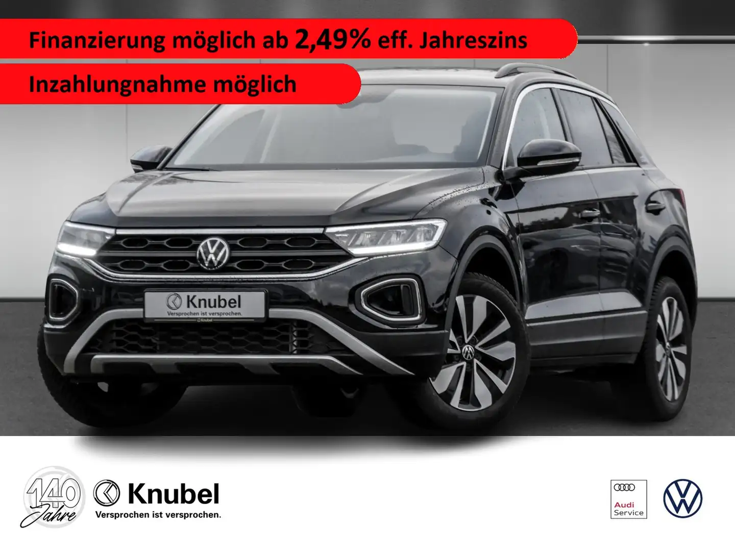 Volkswagen T-Roc GOAL 1.0 TSI LED Navi Travel/ParkAssist Noir - 1