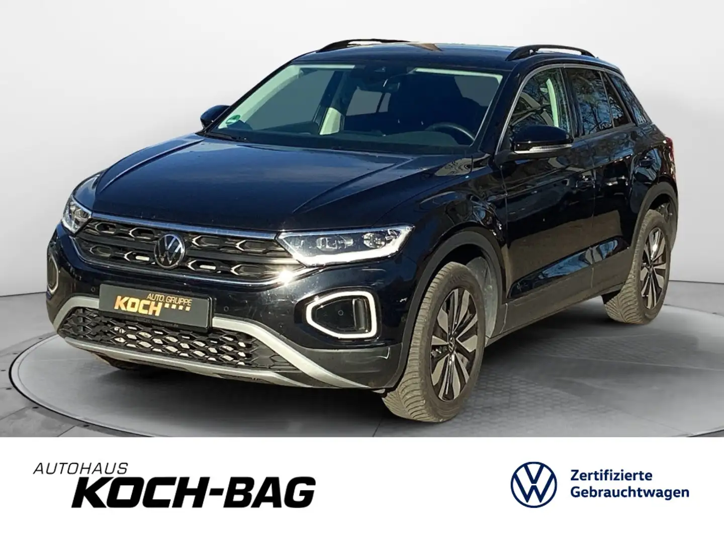 Volkswagen T-Roc 2.0TDI Goal DSG AHK Navi LED Kamera Schwarz - 1