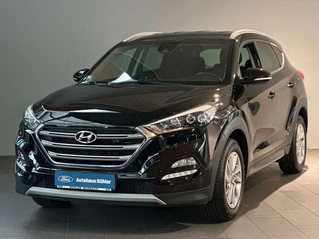 Imagine Hyundai TUCSON blue Style 2WD #AUTOMATIK #KAMERA #LED