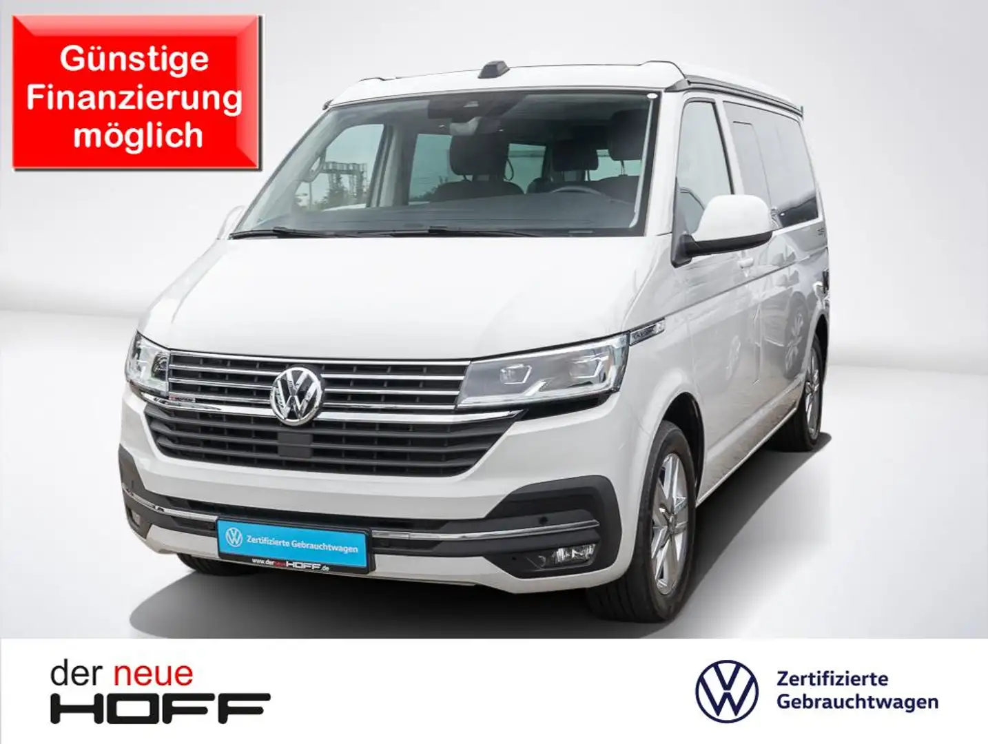 Volkswagen T6.1 California 6.1 Ocean TDI 4M DSG AHK Navi Kamera Blanc - 1