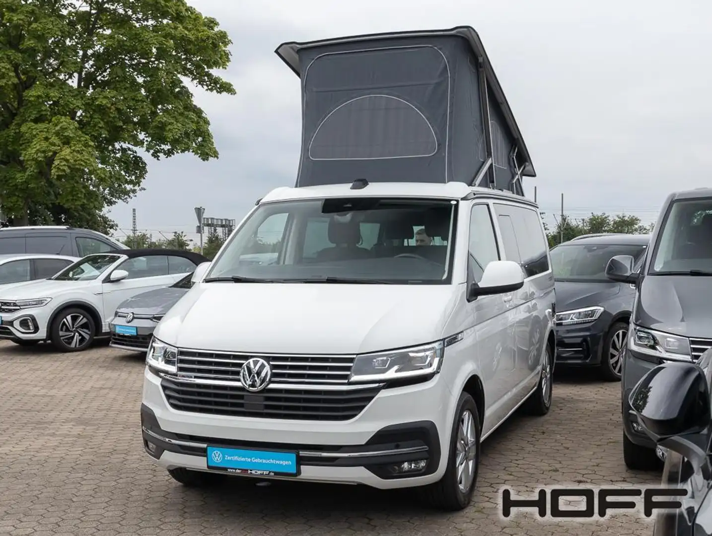 Volkswagen T6.1 California 6.1 Ocean TDI 4M DSG AHK Navi Kamera Blanc - 2