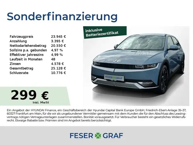Hyundai IONIQ 5 DYNAMIQ NAVI LED SHZ LHZ CARPLAY KAMERA