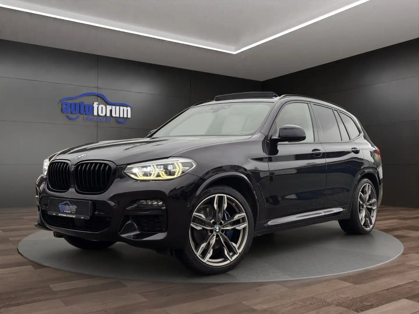 BMW X3 M40 d M SPORT°AHK°ACC°PANO°H&K°21"LM°KAMERA Schwarz - 1