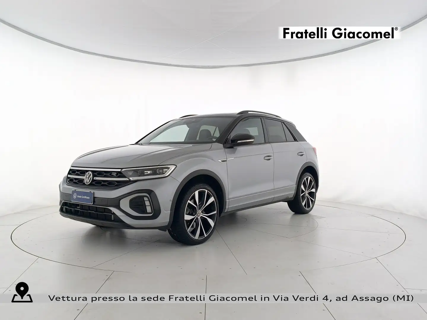 Volkswagen T-Roc 2.0 tdi r-line 4motion 150cv dsg Zilver - 1