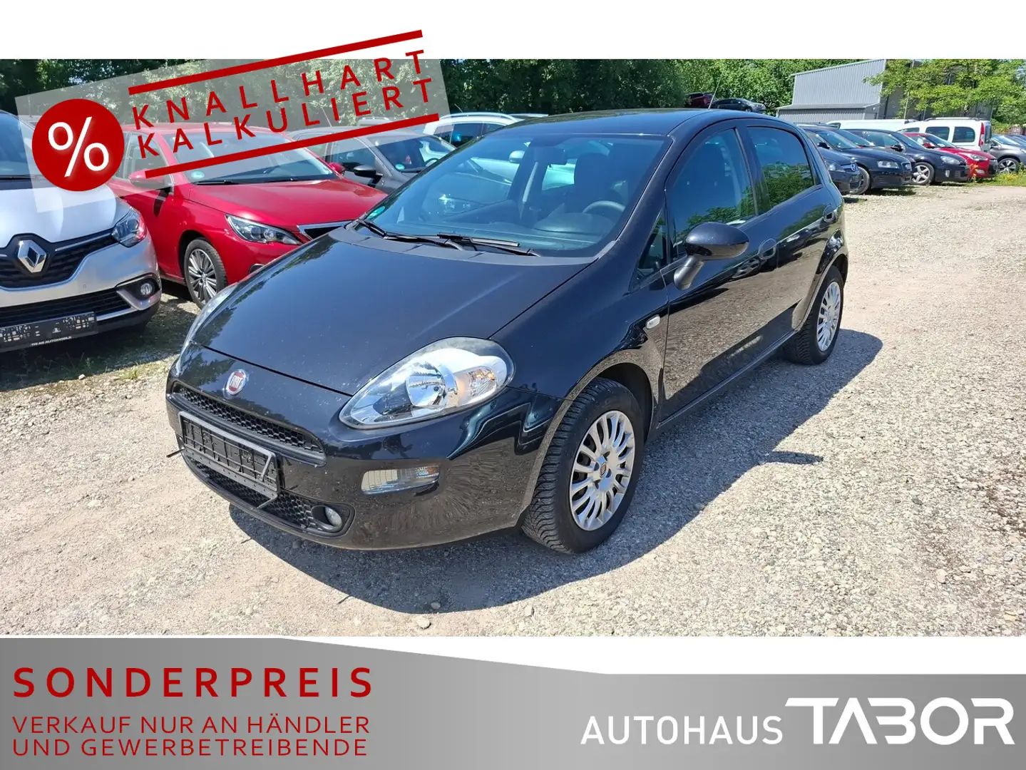 Fiat Punto 1.2 8V MYSTYLE Klima RadioCD el.FH Schwarz - 1