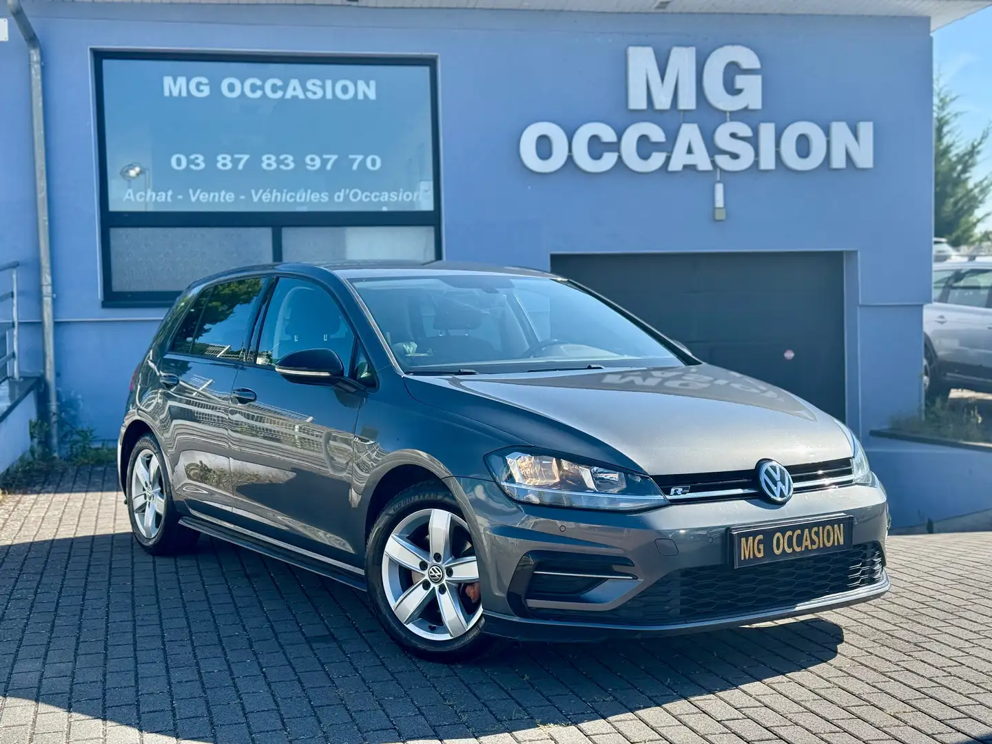 Volkswagen Golf GOLF  1.6 TDI 115 BLUEMOTION TECHNOLOGY R-LINE Gris - 1