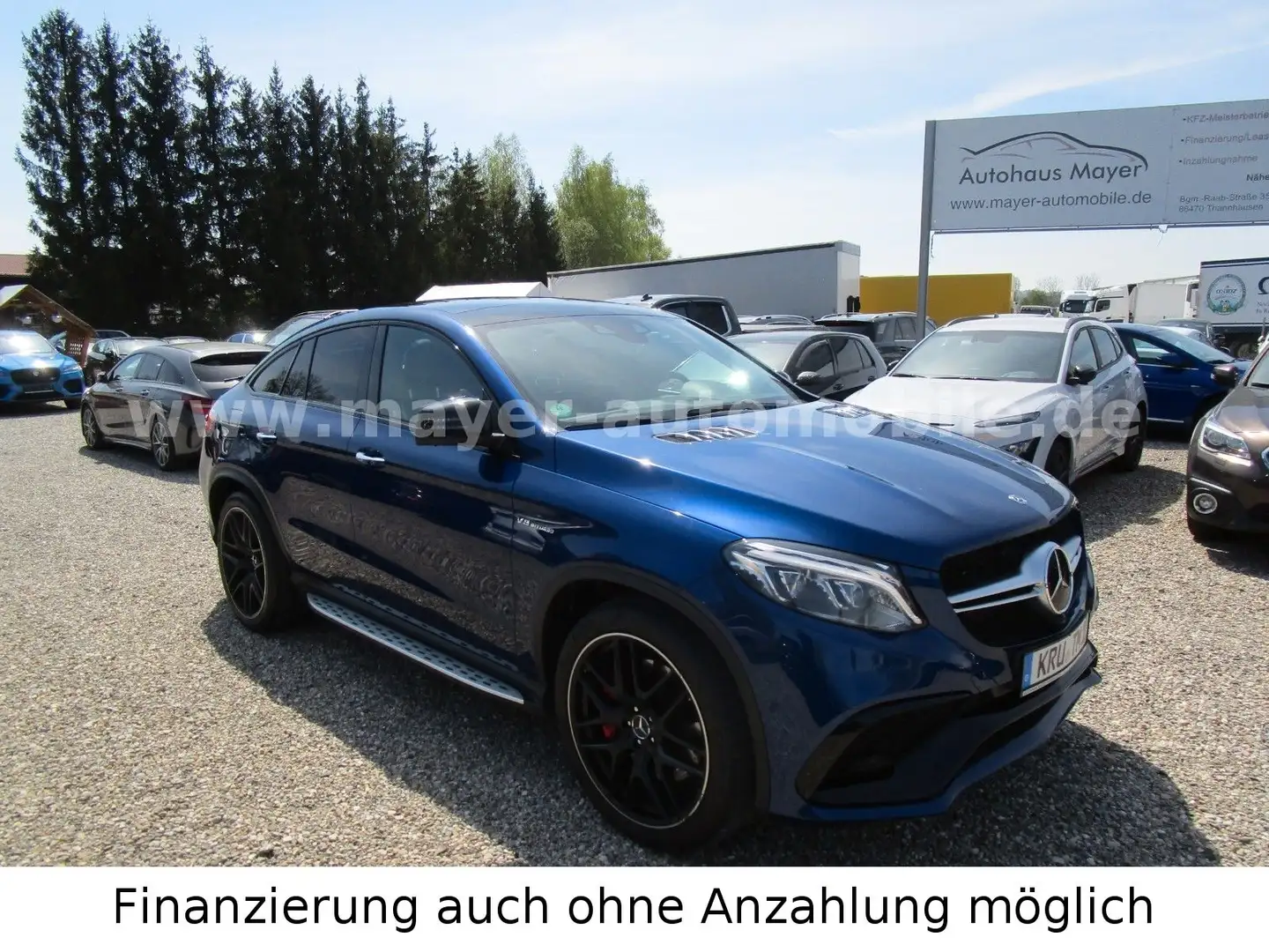 Mercedes-Benz GLE 63 AMG GLE 63 S AMG Coupe*Panorama*22"*AHK*Performance* Azul - 1