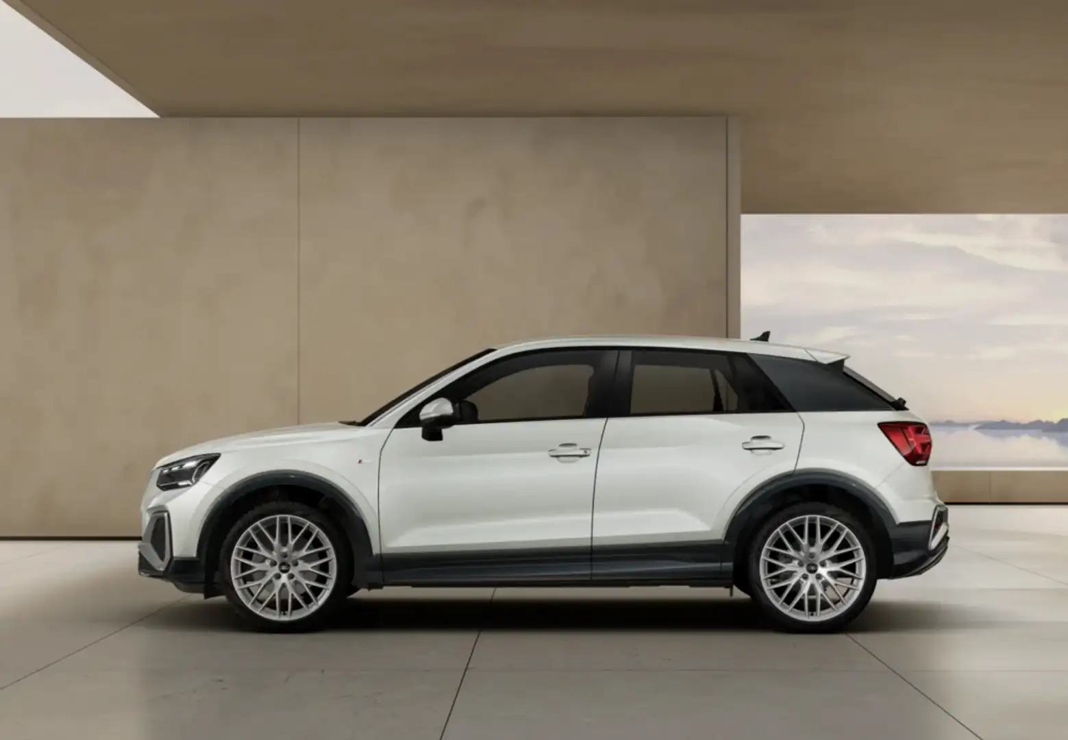 Audi Q2 30 TDI Adrenalin 85kW Plateado - 2