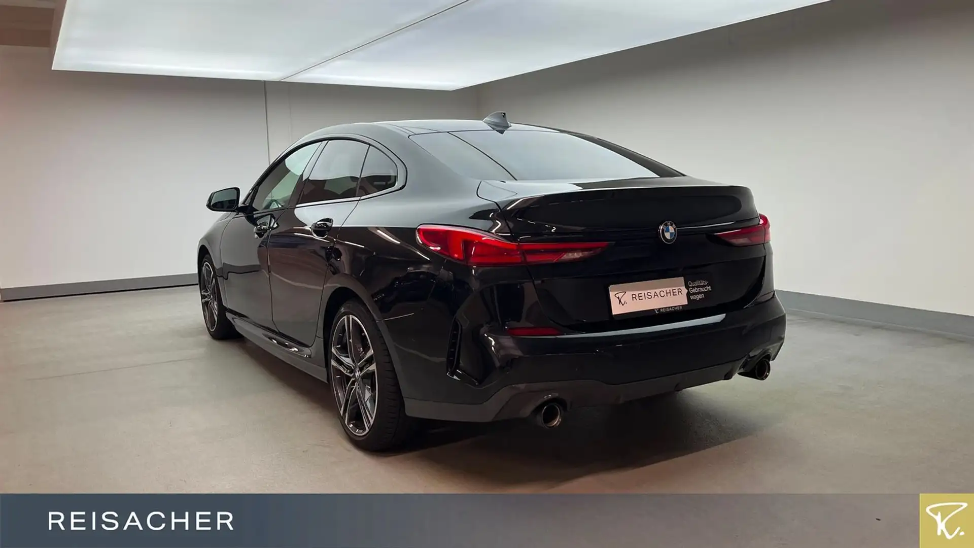 BMW 220 dA Gran Coupé M-Sport LkdHz DA PA LCProf Schwarz - 2