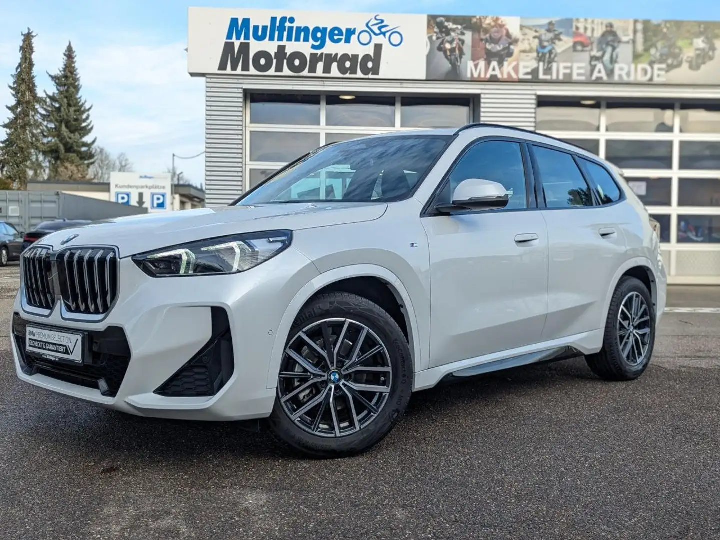 BMW X1 xDrive20d M Sport AktivS.ACC Har/Ka.Ad-FW.AHK Weiß - 2