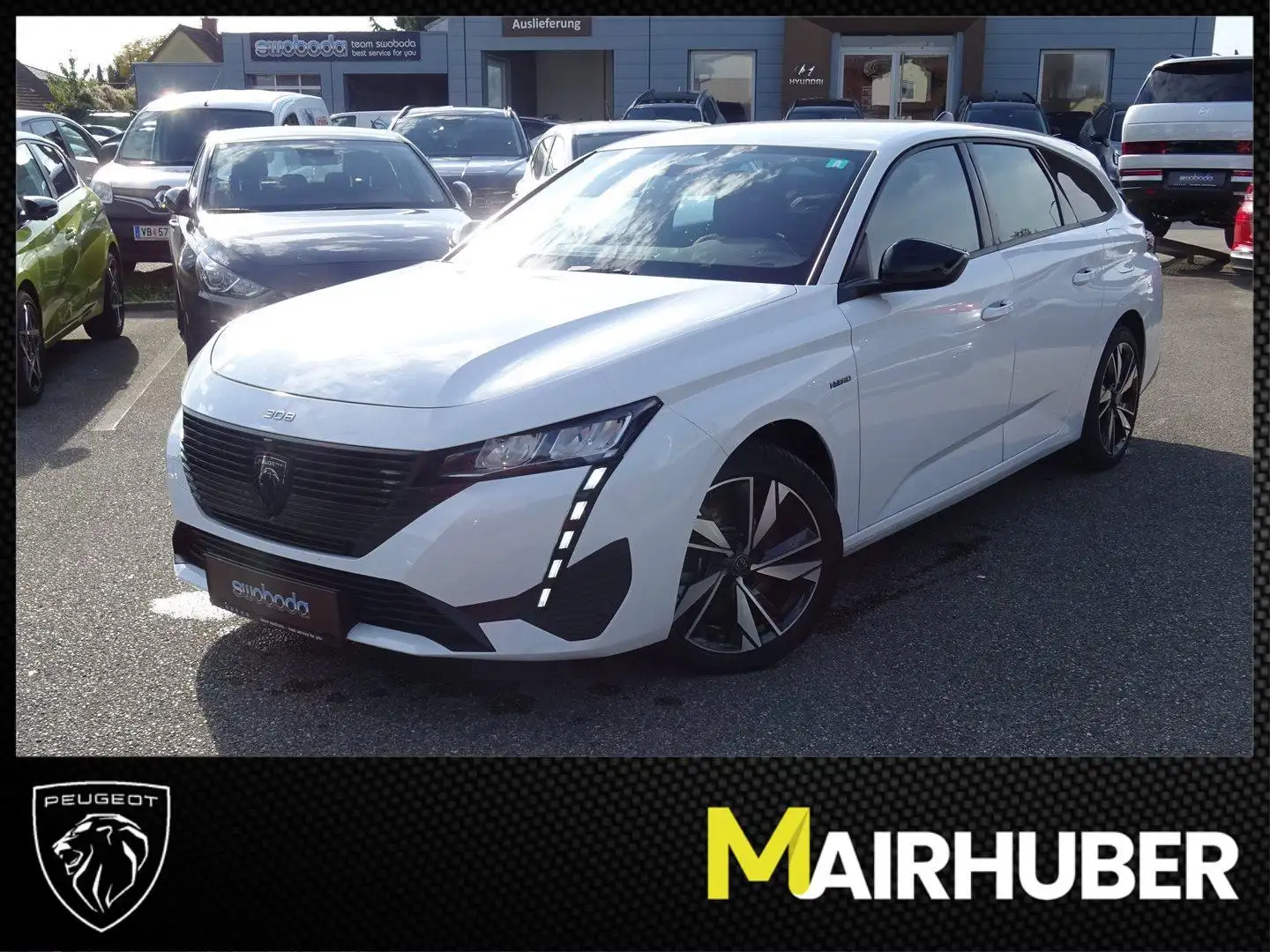 Peugeot 308 SW Hybrid 180 e-EAT8 Active Pack Weiß - 1